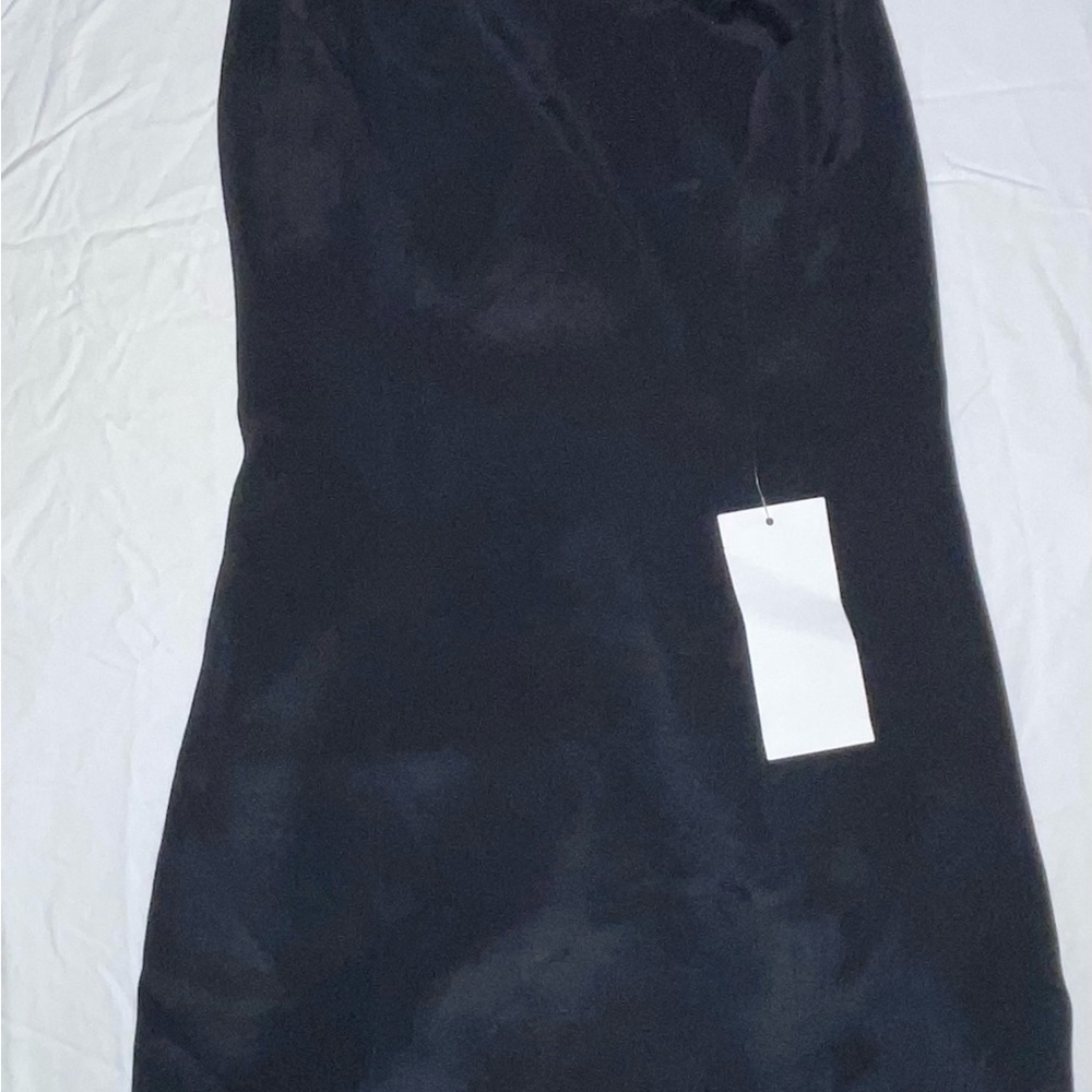 Niteline Asymmetrical Black Dress